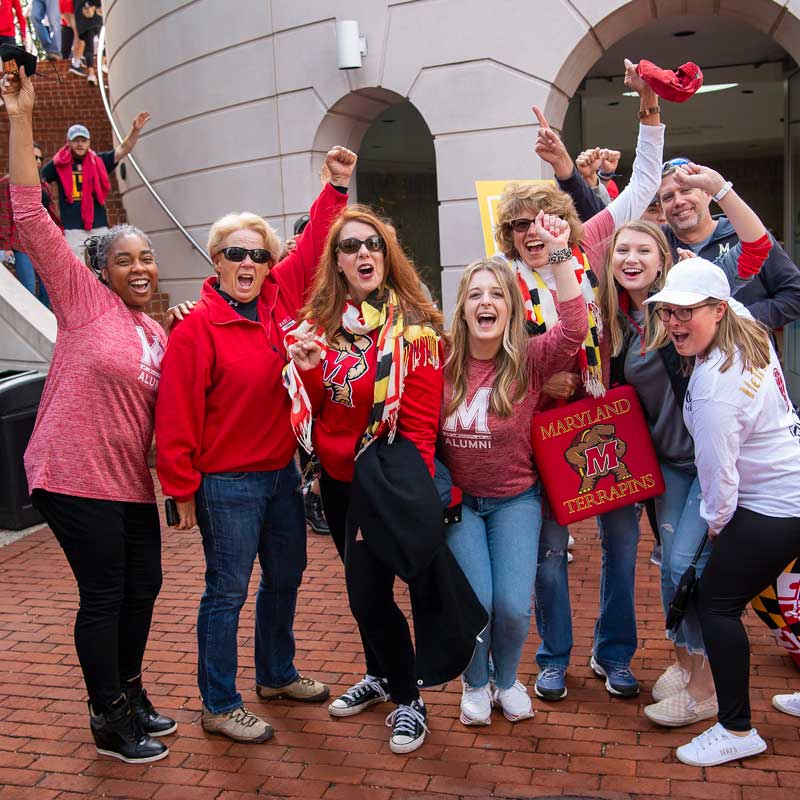 UMD Testudo (Red) / Hawaiian Shirt